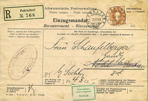 [7290.96.13] 30 Rp. orangebraun