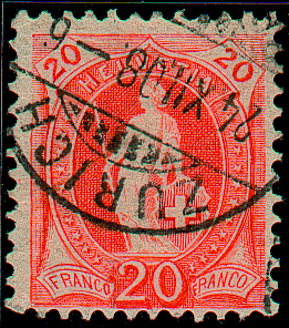 [7290.86.19] 20 Rp. rötlichorange