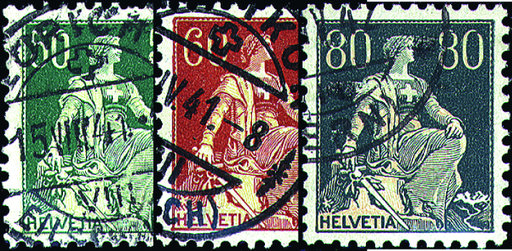 [7300.113.11] 1940, Helvetia mit Schwert