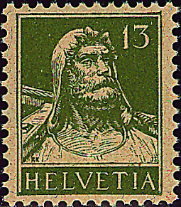 [7300.139.01] 13 Rp. grünoliv