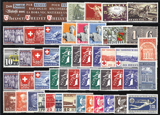 [7300.143.07] Komplett-Kollektion: Sondermarken vor 1945