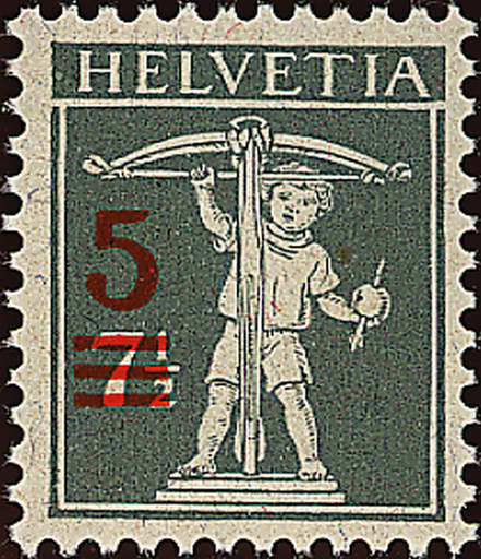 [7300.148.01] 5 - 7 1/2 Rp. grau, Type 2