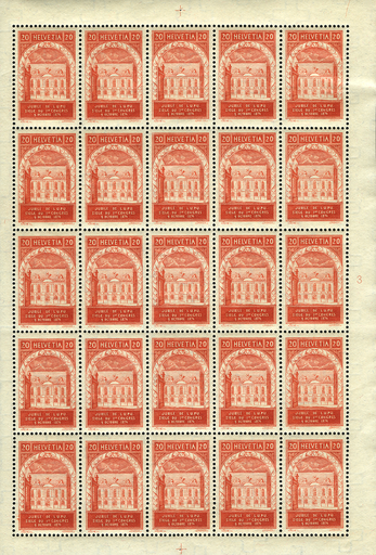 [7300.167.11] 1924, 50 Jahre Weltpostverein