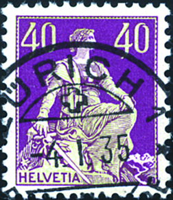 [7300.176.04] 40 Rp. lila-grünlich