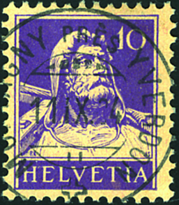 [7300.184.03] 10 Rp. dunkelviolett