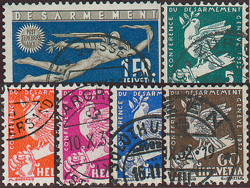 [7300.185.02] 1932, Gedenkausgabe zur Abrüstungskonferenz in Genf