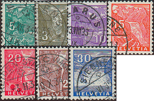 [7300.194.02] 1934, Landschaftsbilder (Buchdruck)