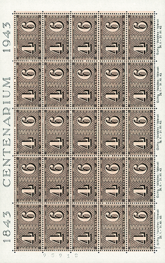 [7300.258.03] 4 + 6 Rp. grauschwarz-orange