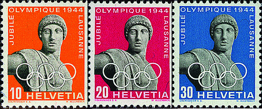 [7300.259.01] 1944, 50 Jahre Internat. Olympisches Komitee
