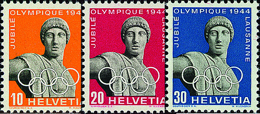 [7300.259.02] 1944, 50 Jahre Internat. Olympisches Komitee