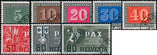 [7300.262.10] 1945, Gedenkausgabe zum Waffenstillstand in Europa (Paxmarken)