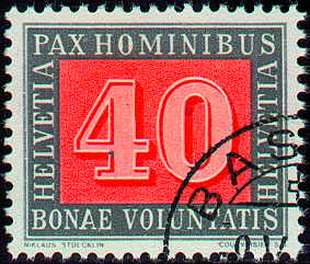 [7300.266.02] 40 Rp. orange-grau