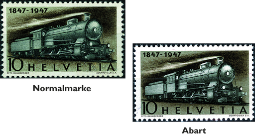 [7300.278.13] 10 Rp. Schnellzugsdampflok, braun-blaugrau-chamois