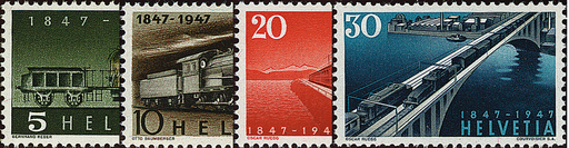 [7300.277.01] 1947, 100 Jahre Schweizer Eisenbahnen