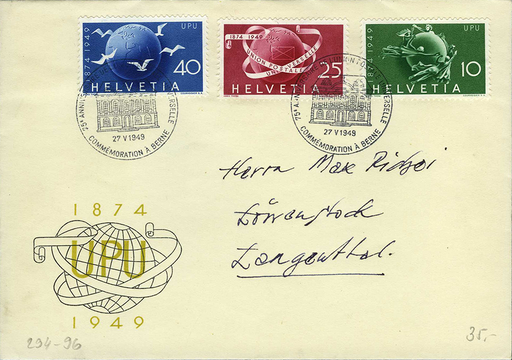 [7300.294.04] 1949, 75 Jahre Weltpostverein
