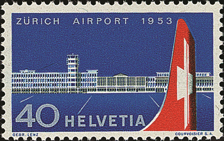 [7300.313.01] 40 Rp. Flughafen Zürich