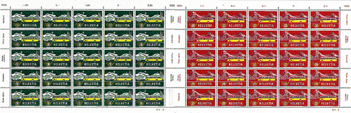 [7300.314.03] 1953, Alpenpost Sommer und Winter