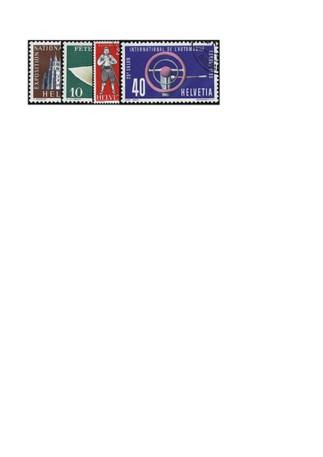 [7300.320.02] 1955, Werbe- und Gedenkmarken