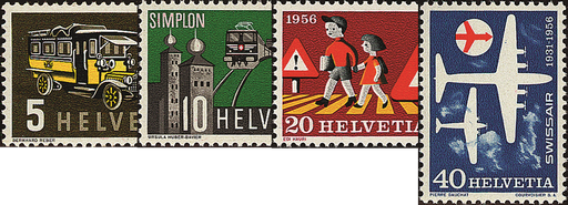 [7300.324.01] 1956, Werbe- und Gedenkmarken