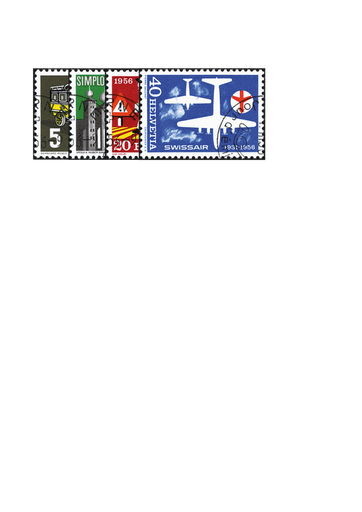 [7300.324.02] 1956, Werbe- und Gedenkmarken