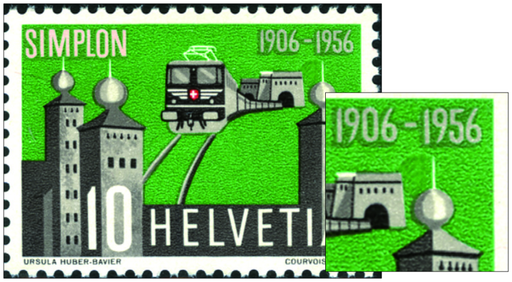 [7300.325.03] 10 Rp., Retouche