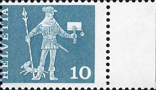 [7300.356.08] 10 Rp. Standesläufer, starke Verzähnung um 3 mm