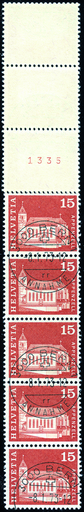 [7300.414.05] 15 Rp. Appenzell, Elferstreifen