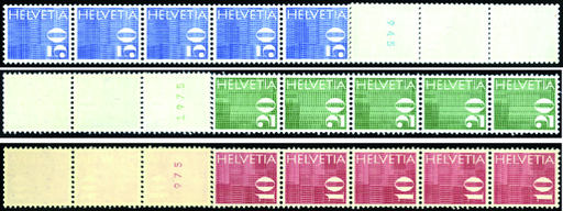 [7300.483.08] 1970, Ziffermarken