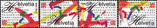 [7300.933.01] 1998, 150 Jahre Bundesstaat, 200. Jahrestag der Gründung der Helvetischen Republik