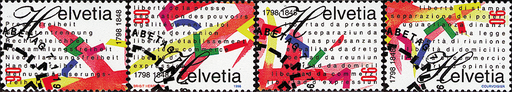 [7300.933.02] 1998, 150 Jahre Bundesstaat, 200. Jahrestag der Gründung der Helvetischen Republik