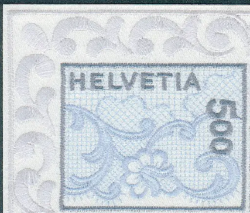 [7300.999.01] 5 Fr. St. Galler Stickerei