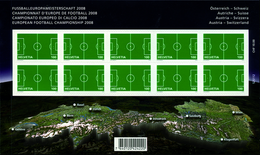 [7300.1264.05] 100 Rp. Europameisterschaft 2008