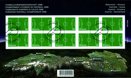 [7300.1264.06] 100 Rp. Europameisterschaft 2008