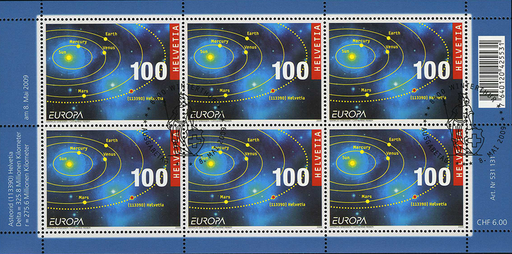 [7300.1312.04] 100 Rp. Astronomie - Asteroid Helvetia