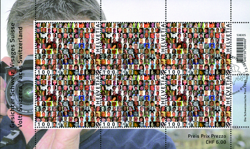 [7300.1451.04] 100 Rp. Gesichter Schweiz