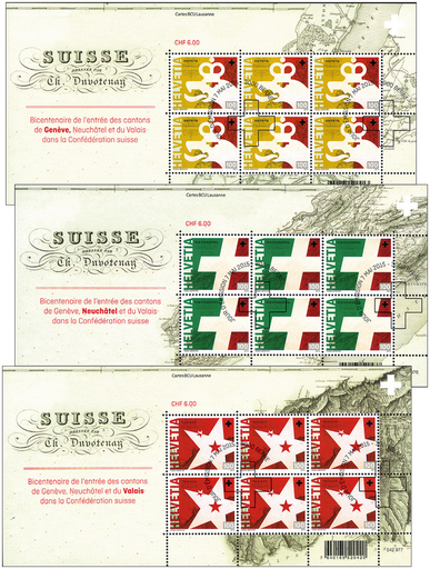 [7300.1549.04] 2015, 200 Jahre in der Eidgenossenschaft: Genf, Neuenburg und Wallis