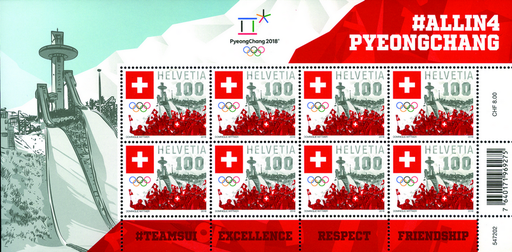 [7300.1661.03] 100 Rp. Swiss Olympic 2018