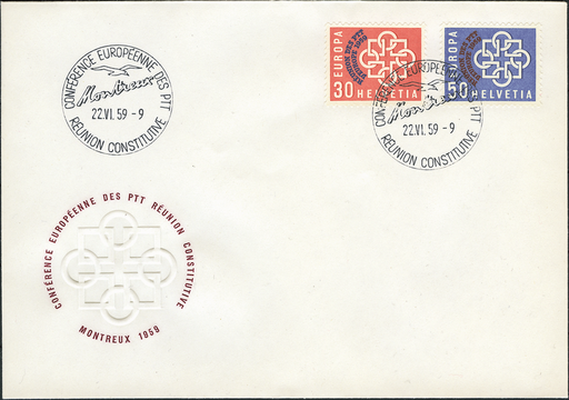[7303.349.01] 1959, Konferenz der europäischen PTT-Verwaltungen