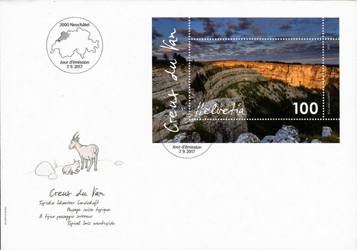 [7303.1647.01] 2017, Typische Schweizer Landschaft