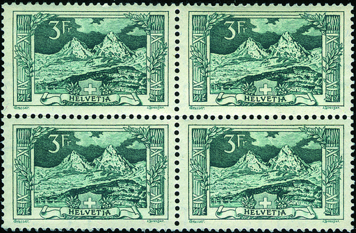 [7305.129.01] 3 Fr. Mythen, blaugrün