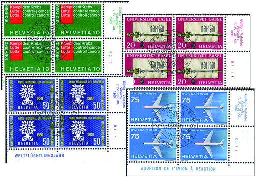 [7305.351.03] 1960, Werbe- und Gedenkmarken