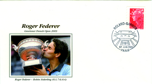[7309.2009.16] 2009, Roger Federer "Gewinner French Open"