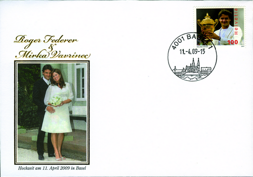 [7309.2009.06] 2009, Roger Federer "Hochzeit"