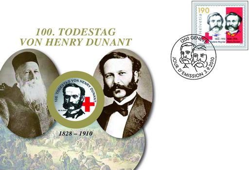 [7309.2010.14] 2010, 100. Todestag Henri Dunant