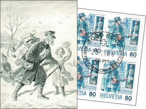 [7329.22.01] 1986, Postbote einst