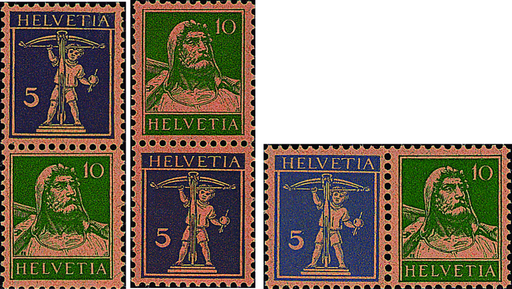 [7340.7.02] 1921-1923, Tellknabe und Tellbrustbild