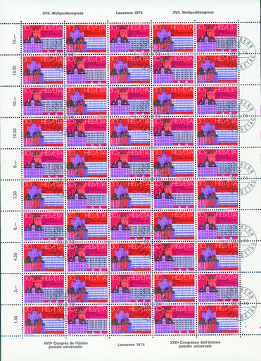 [7340.53.02] 1974, XVII. Weltpostkongress