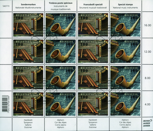 [7340.229.02] 2014, Europa-Nationale Musikinstrumente