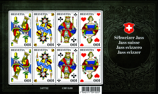 [7340.1695.03] 2018, Schweizer Jass