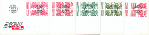 [7341.594.02] 1979, Freimarken aus Heftchen